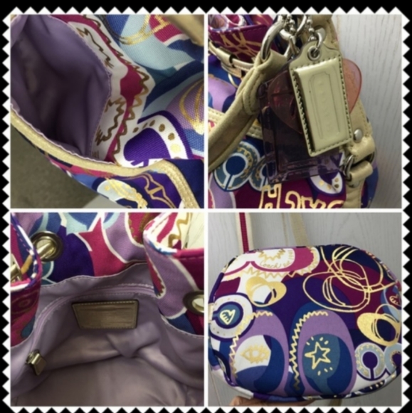 🦋Sale 🌺the Price is Firm Coach poppy - Picture 4 of 12